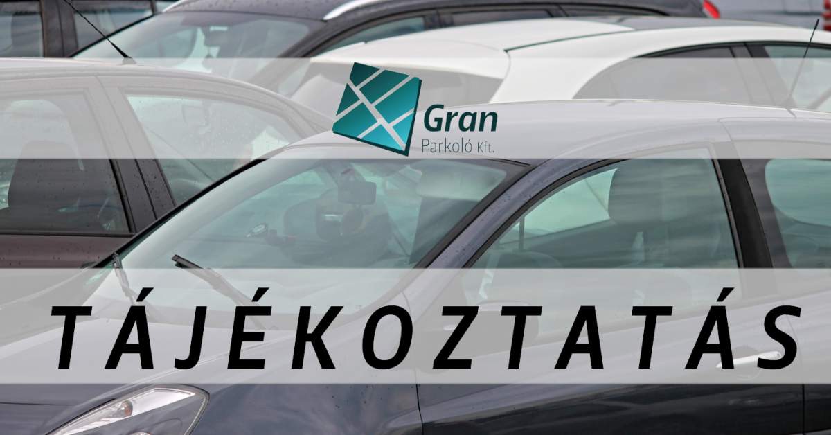 Tájékoztató a 2023-as várakozási engedély értékesítésről